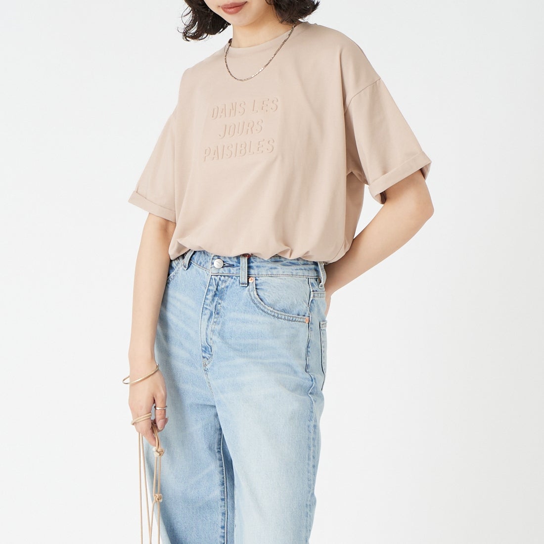23 GREIGE&&モデル身長：162cm 着用サイズ：F&&