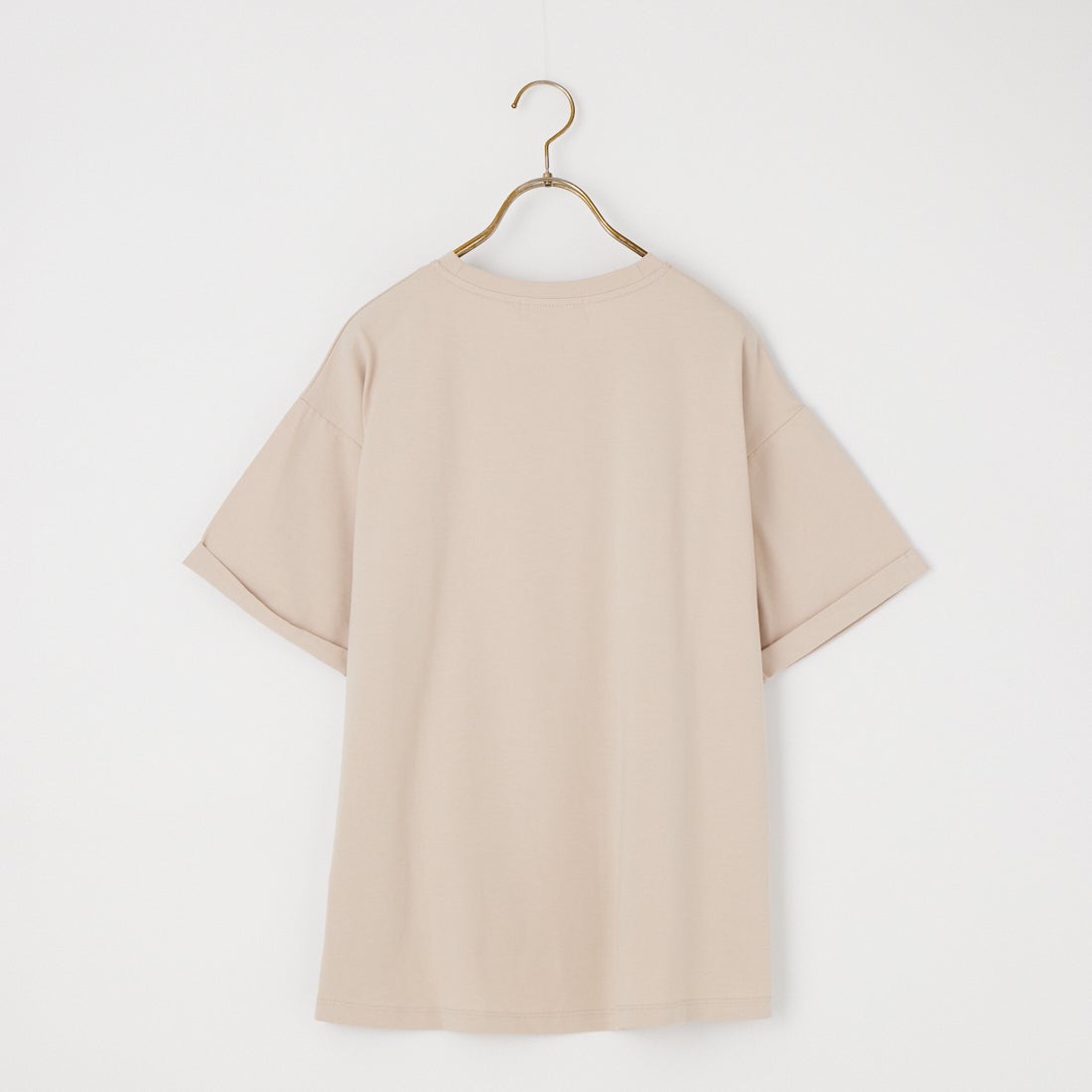 Maison de L'allure [メゾン ドゥ ラリュール] エンボスロゴTシャツ [M26322009] 23 GREIGE