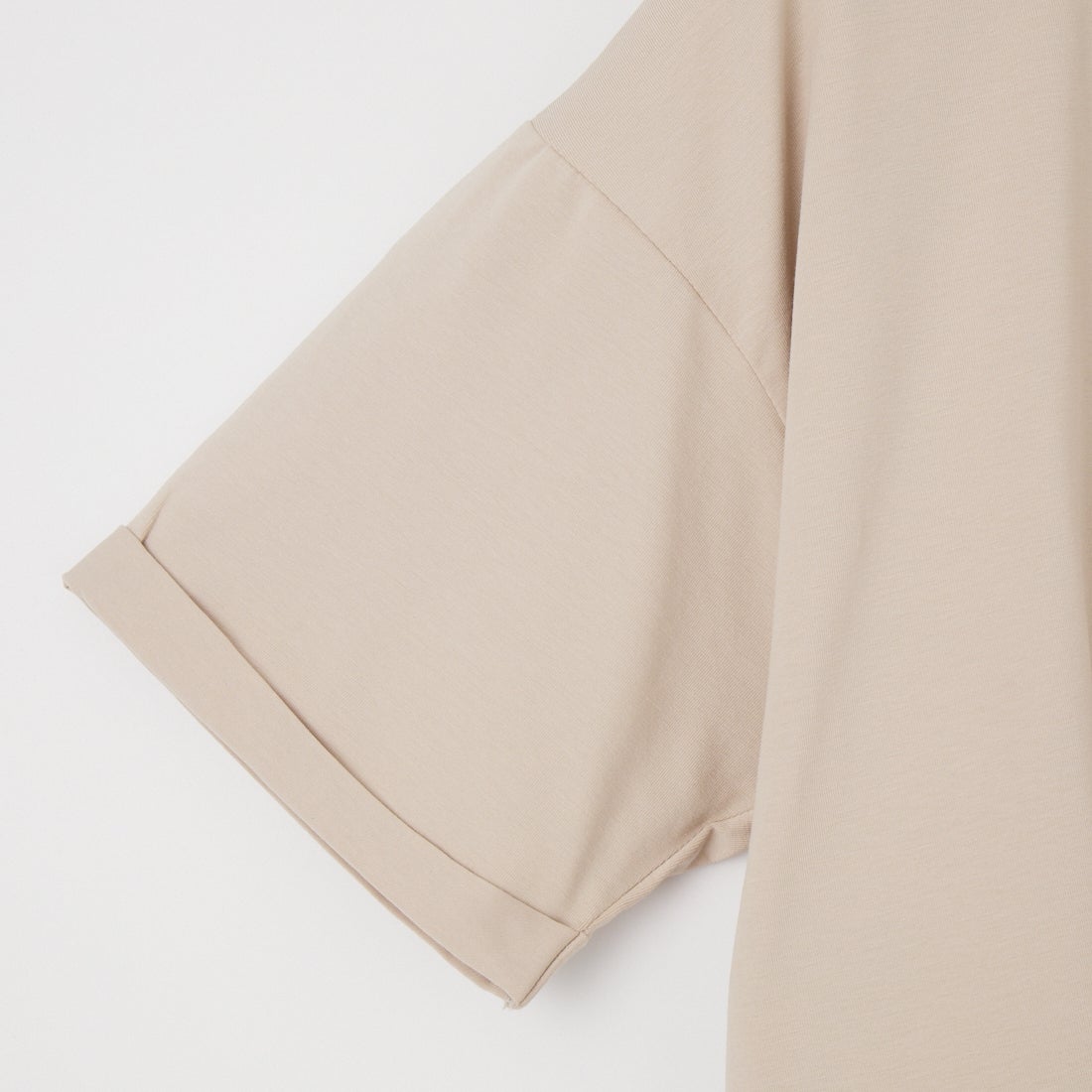 Maison de L'allure [メゾン ドゥ ラリュール] エンボスロゴTシャツ [M26322009] 23 GREIGE