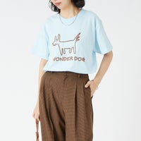 BLU/BRN PT&&モデル身長：162cm 着用サイズ：M&&