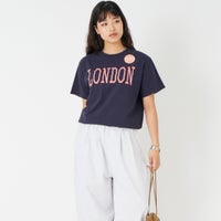 NVY/RED PT&&モデル身長：162cm 着用サイズ：M&&