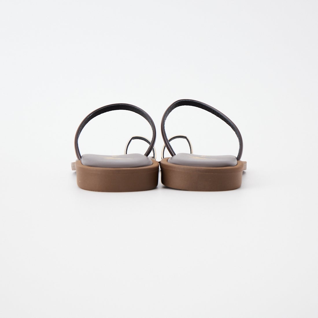 NICOLAS LAINAS [ニコラス ライナス] トングフラットサンダル [C13LT] GOLD/BROWN