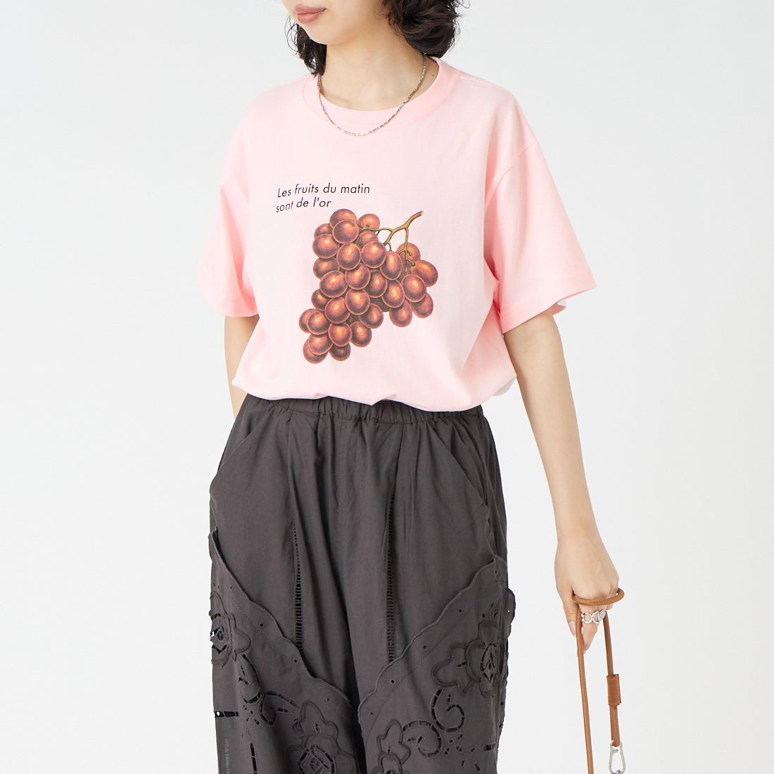 BABY PINK&&モデル身長：162cm 着用サイズ：M&&