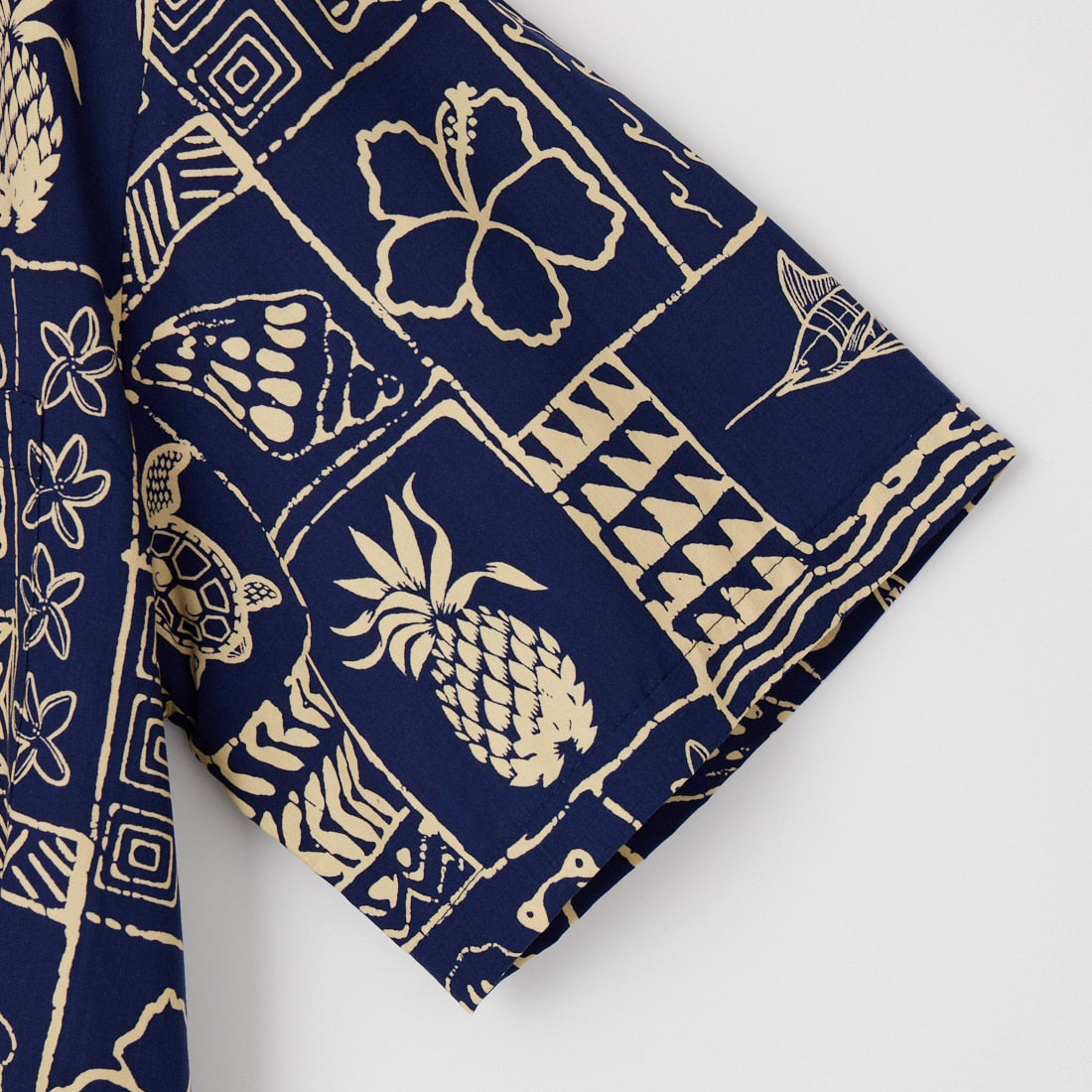 TWO PALMS [トゥーパームス] ショートスリーブハワイアンシャツ [501R-4-6S] 79 NAVY