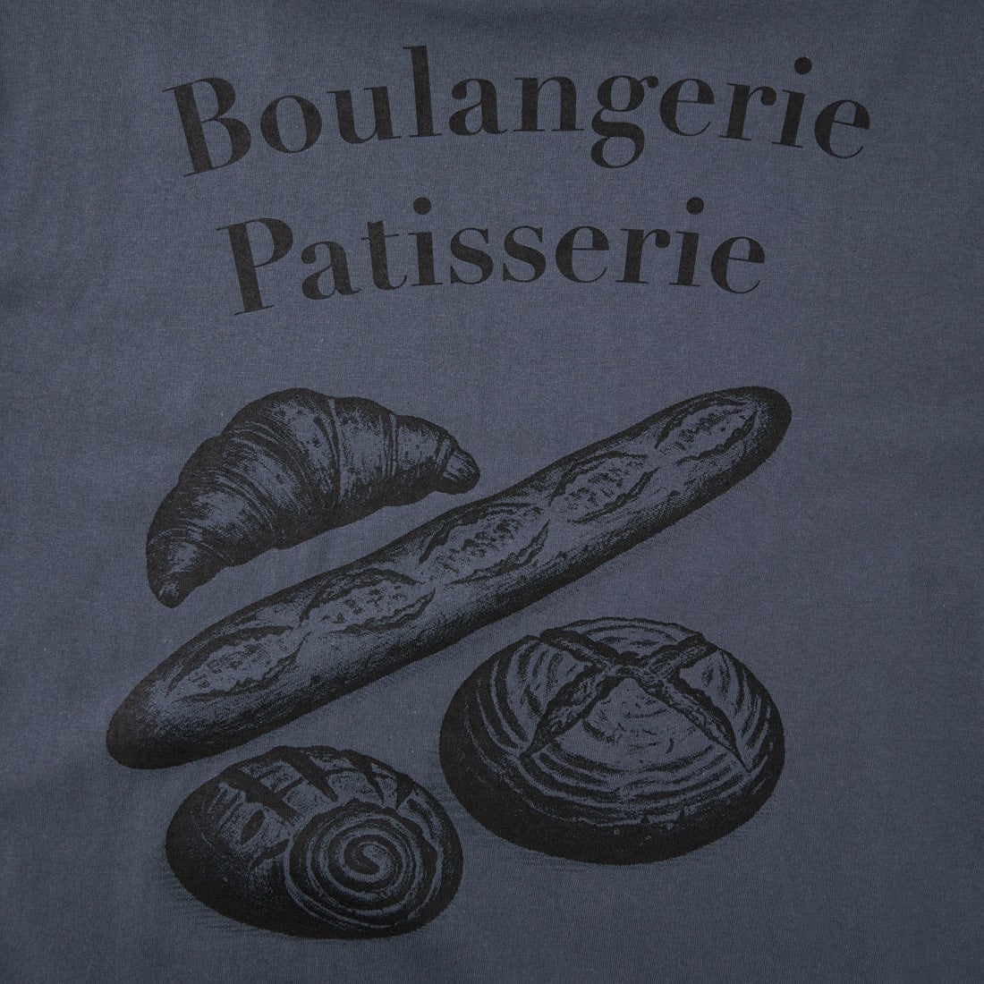 REGENCY WORKS [リージェンシーワークス] BAKERY クルーネックTシャツ [500101M-1] H.NY/BK PT