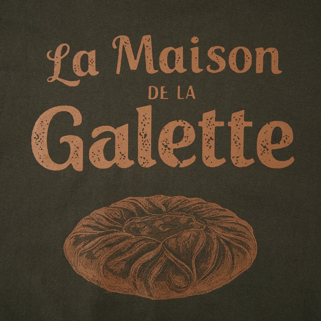 REGENCY WORKS [リージェンシーワークス] GALETTE クルーネックTシャツ [500101M-2] SUMI/BR PT