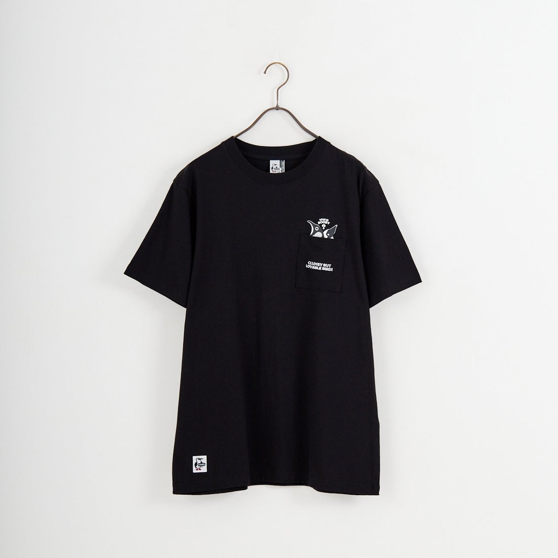 CHUMS [チャムス] アイムアブービーバードポケットTシャツ [CH01-2750] K001 BLACK