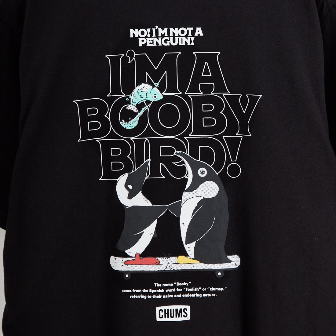 CHUMS [チャムス] アイムアブービーバードポケットTシャツ [CH01-2750] K001 BLACK