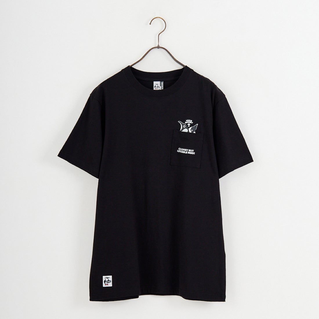 CHUMS [チャムス] アイムアブービーバードポケットTシャツ [CH01-2750] K001 BLACK