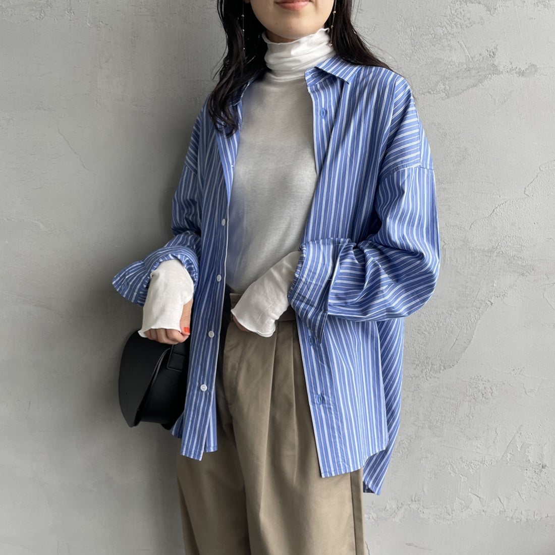 OFF WHITE&&モデル身長：160cm 着用サイズ：F&&