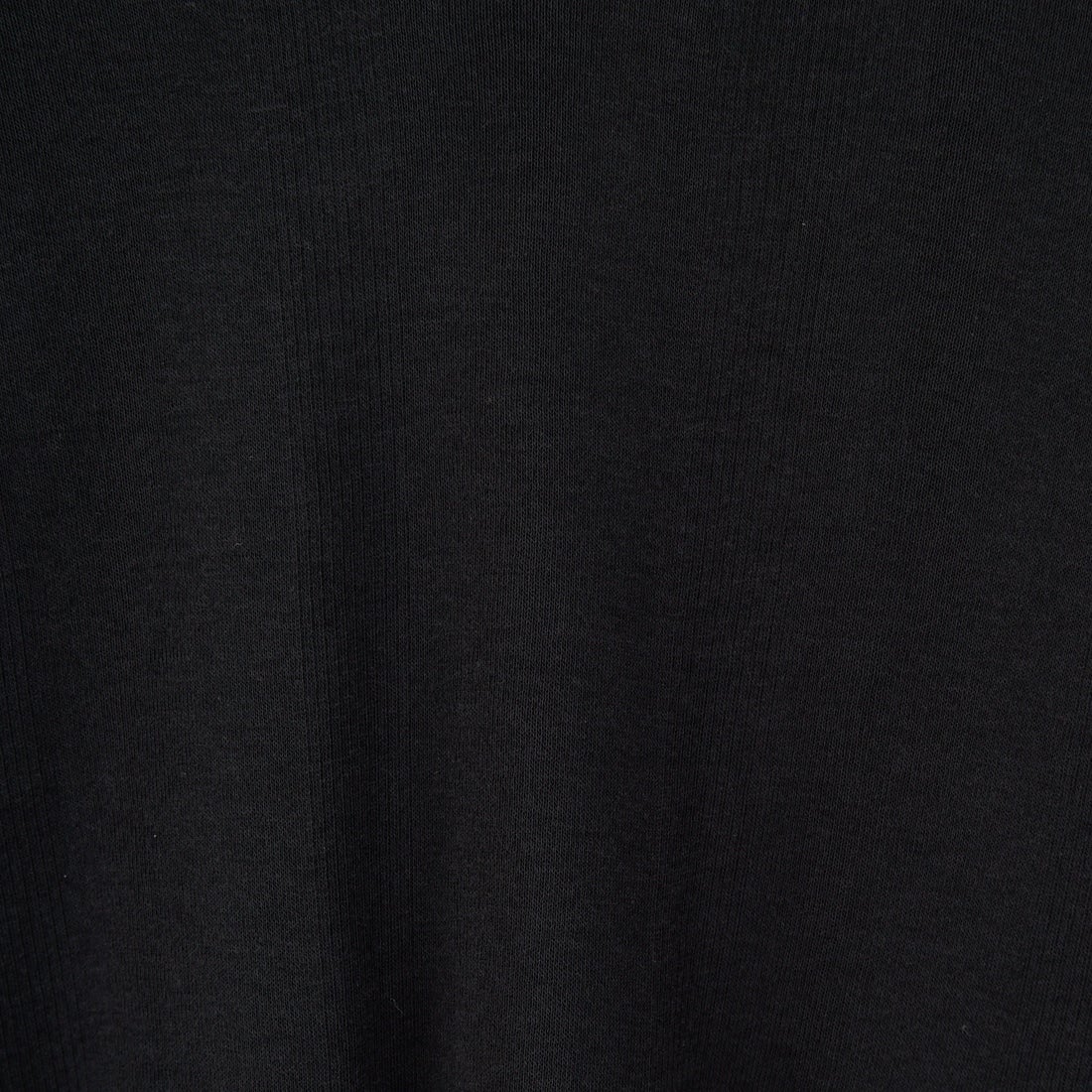 Robert P.Miller [ロバートピーミラー] 別注 パネルリブ シアータートルネックTシャツ [RM264-2116IN-JF] BLACK