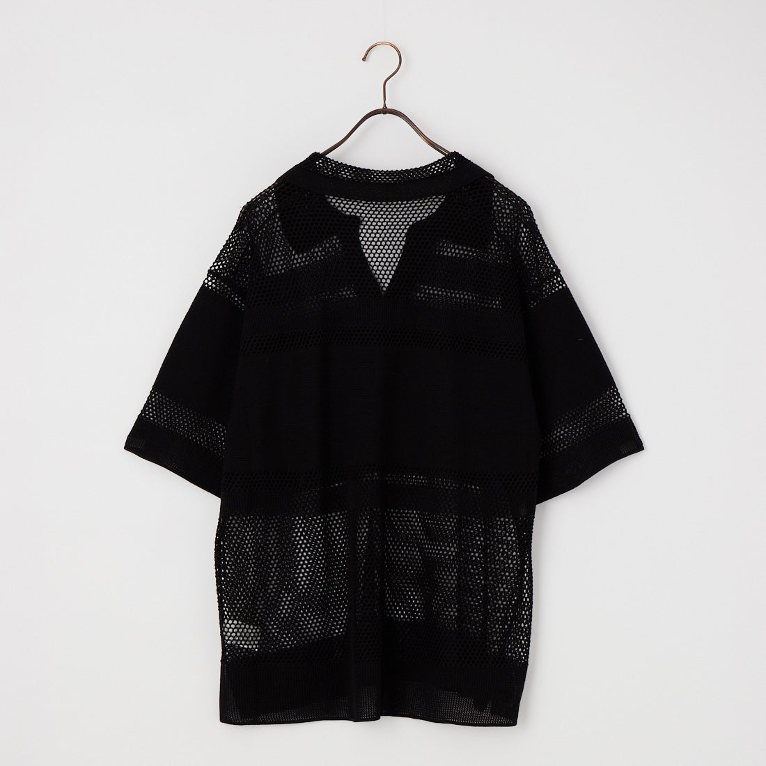 RYE TENDER [ライテンダー] MORA スキッパーシャツ [020872600] BLACK