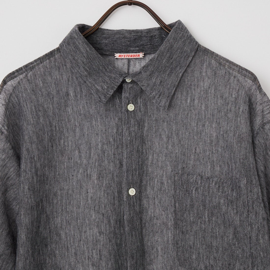 RYE TENDER [ライテンダー] SOMERSET ニットシャツ [020682600] GRAY
