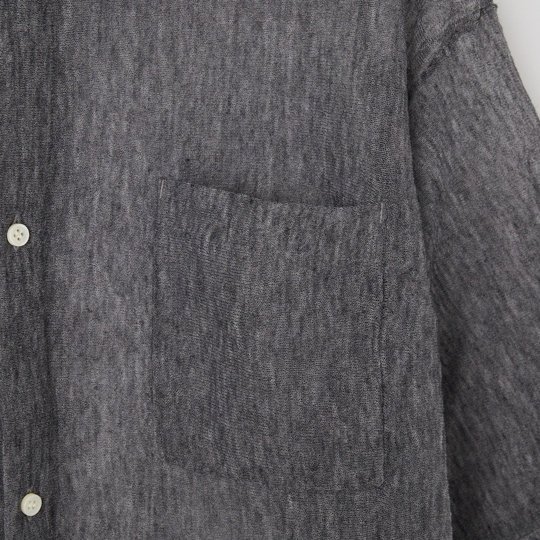 RYE TENDER [ライテンダー] SOMERSET ニットシャツ [020682600] GRAY