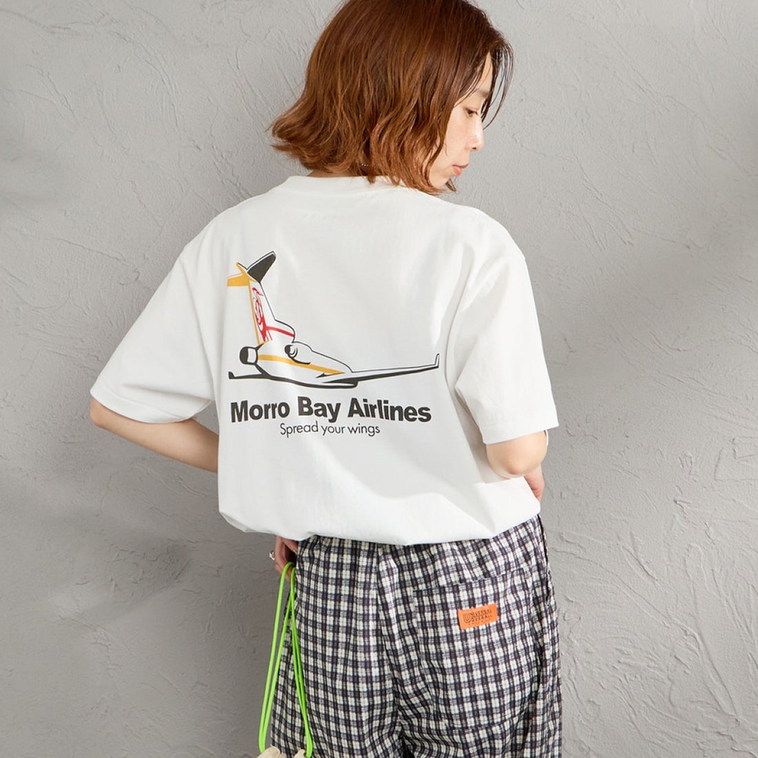 O.WHT2 MOR&&モデル身長：158cm 着用サイズ：F&&