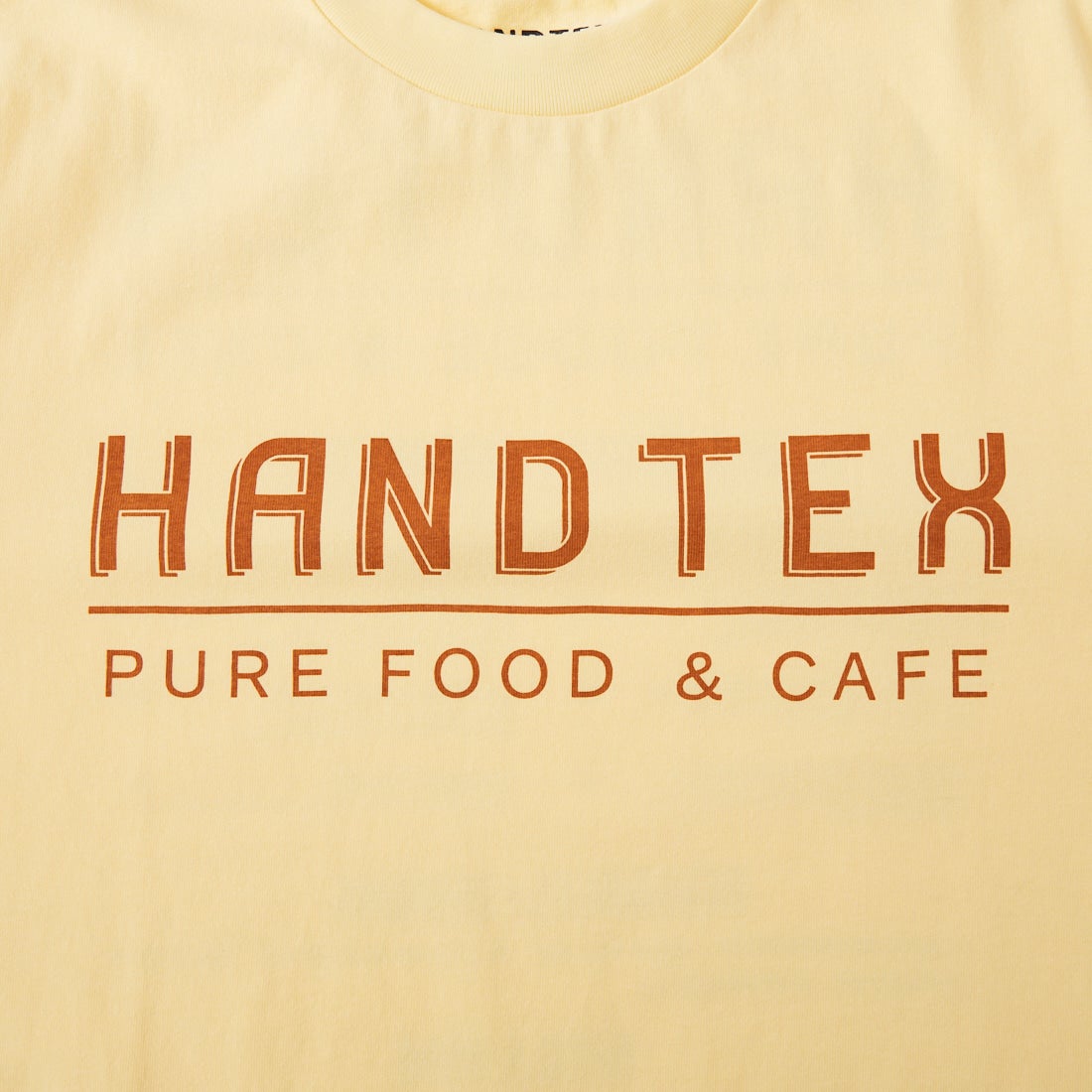 HANDTEX [ハンドテックス] 別注 アソート柄 スーベニアプリントTシャツ [HT15-CST-IN6-JF] YELLOW