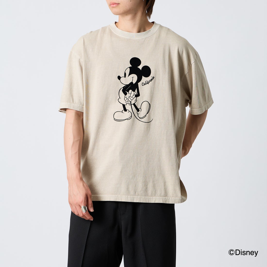 BEIGE&&モデル身長：177cm 着用サイズ：XL&&