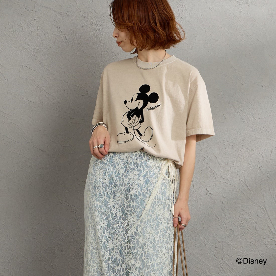 BEIGE&&モデル身長：158cm 着用サイズ：M&&