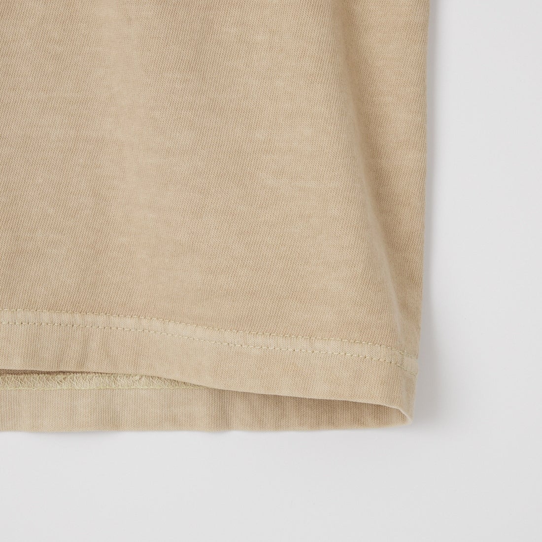 GOOD ROCK SPEED [グッドロックスピード] 別注 / MICKEY MOUSE / フロッキープリントTシャツ [INTN-076-JF] BEIGE