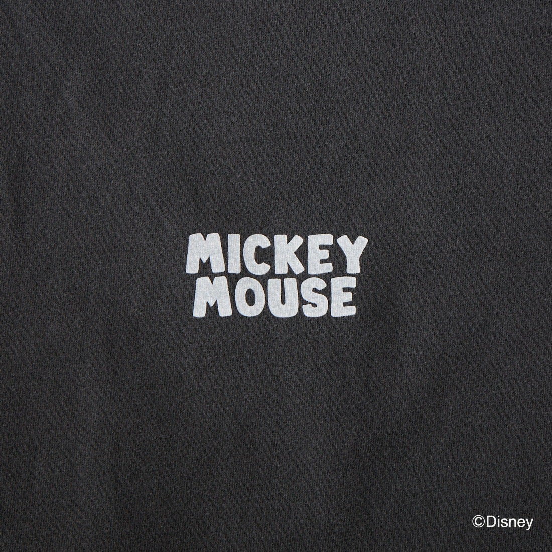 GOOD ROCK SPEED [グッドロックスピード] 別注 / MICKEY MOUSE / クロップド丈プリントTシャツ [INTN-078-JF] CHARCOAL