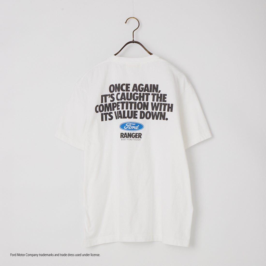 GOOD ROCK SPEED [グッドロックスピード] 別注 FORD ロゴバックプリントTシャツ [INTN-079-JF] WHITE