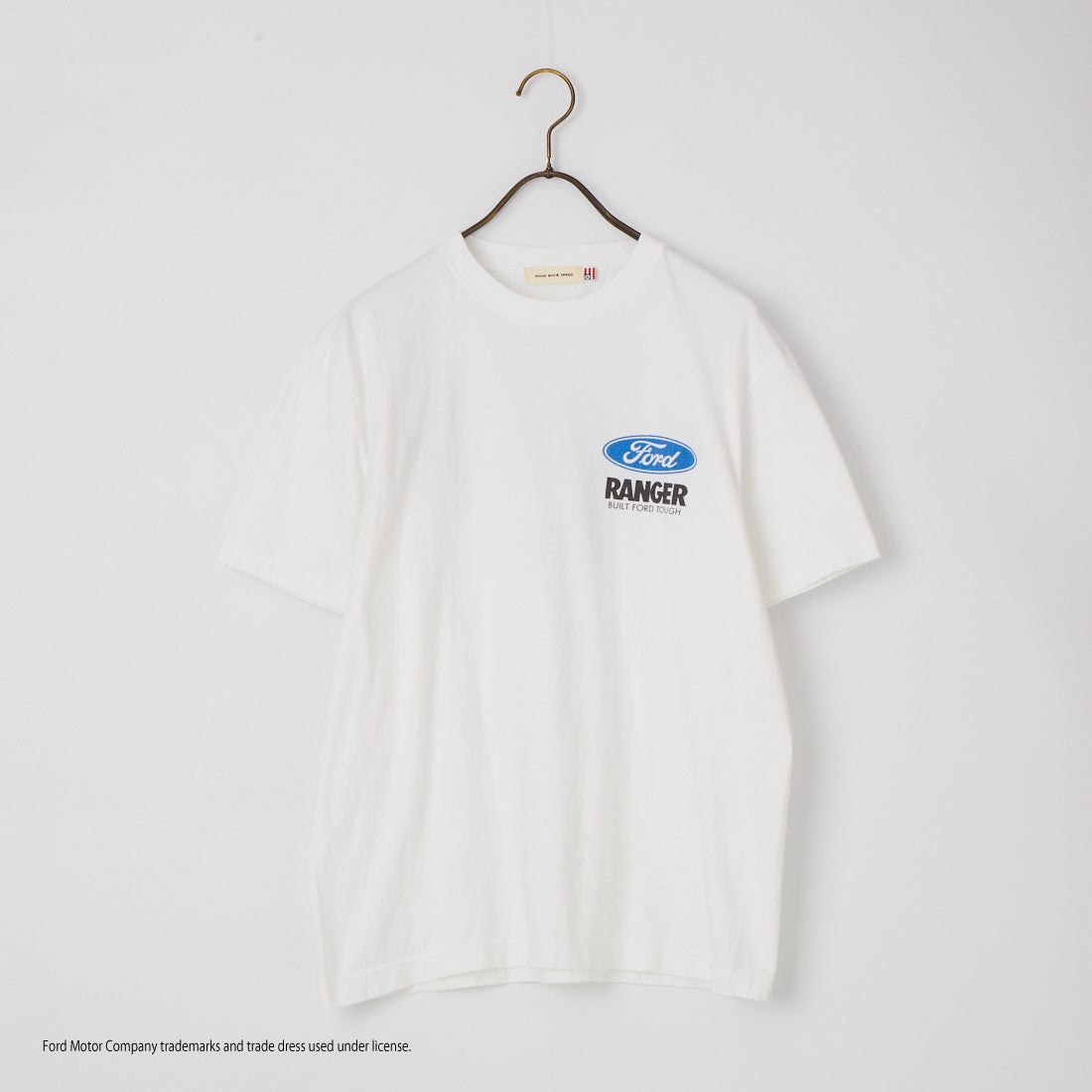 GOOD ROCK SPEED [グッドロックスピード] 別注 FORD ロゴバックプリントTシャツ [INTN-079-JF] WHITE