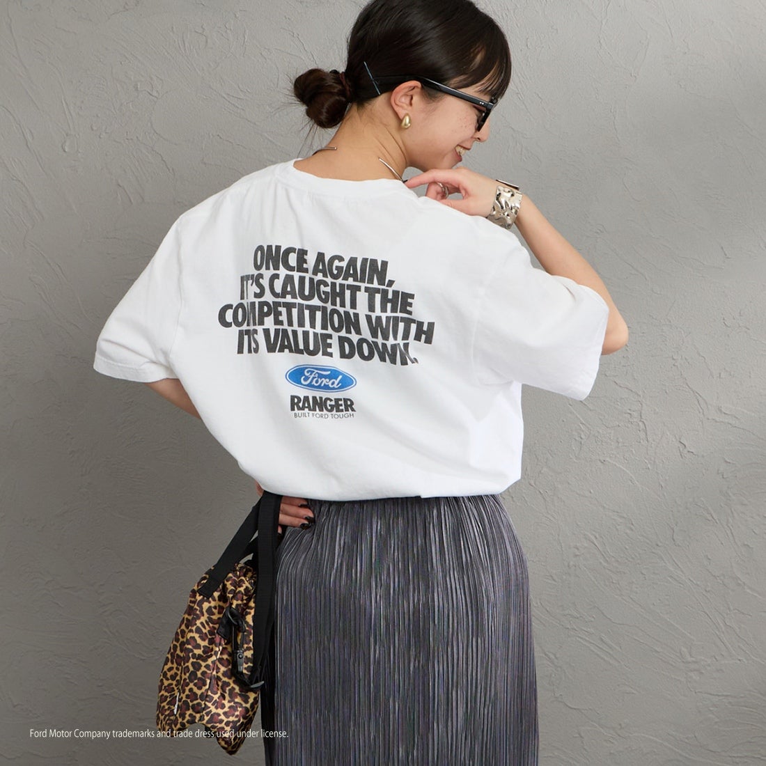 WHITE&&モデル身長：150cm 着用サイズ：M&&