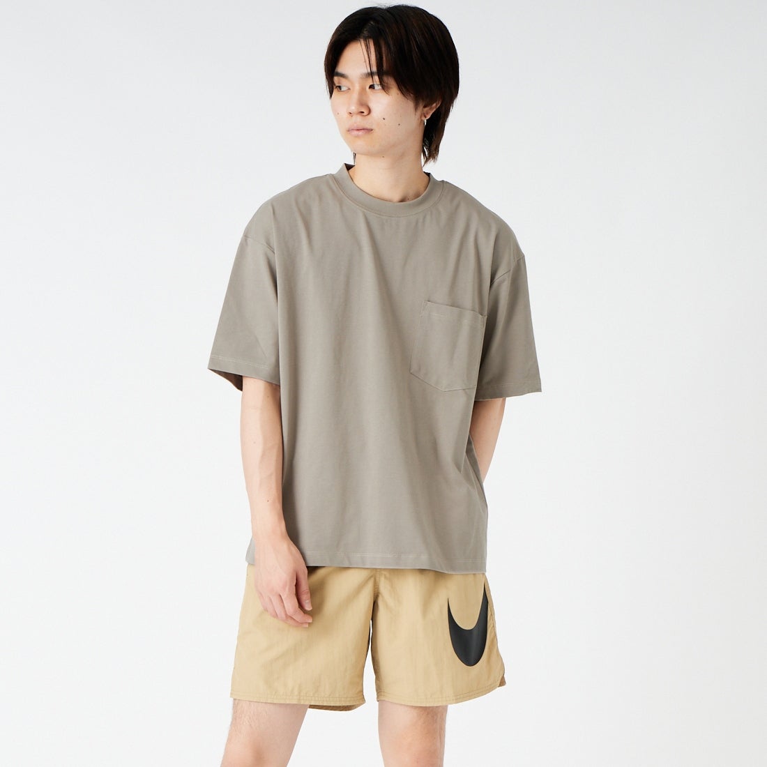 520 GRAY B&&モデル身長：177cm 着用サイズ：1&&