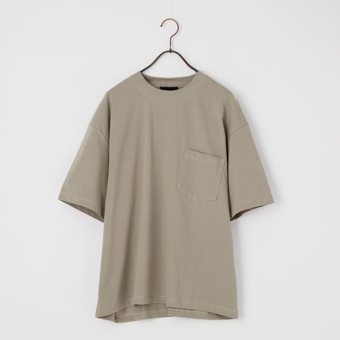SLICK [スリック] ヘビーウェイト SORONAジャージーポケットTシャツ [5230276] 520 GRAY B