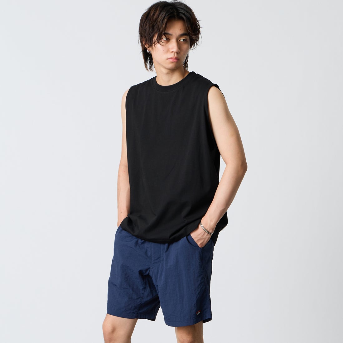 700 BLACK&&モデル身長：177cm 着用サイズ：1&&