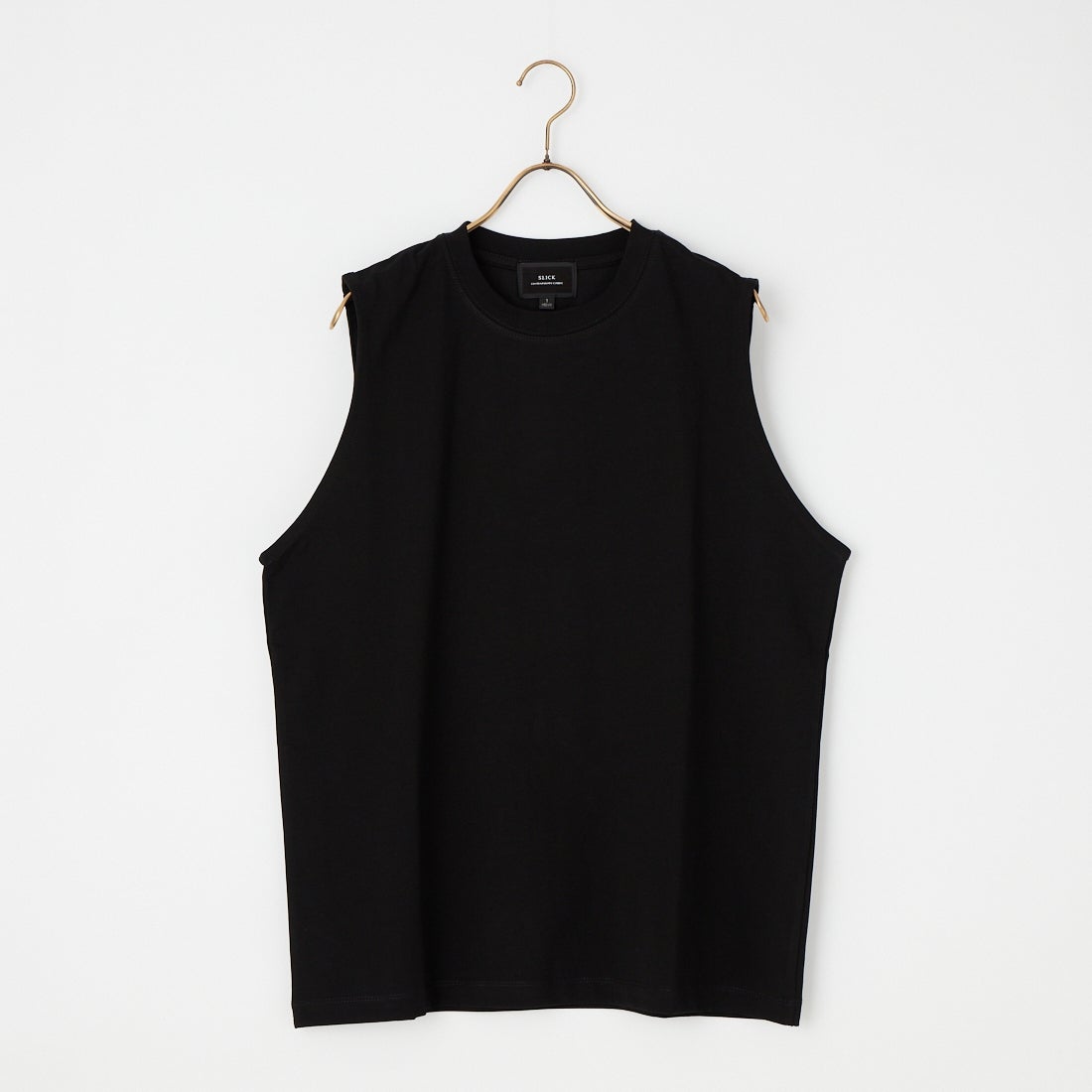 SLICK [スリック] ヘビーウェイト SORONAジャージーノースリーブTシャツ [5230275] 700 BLACK