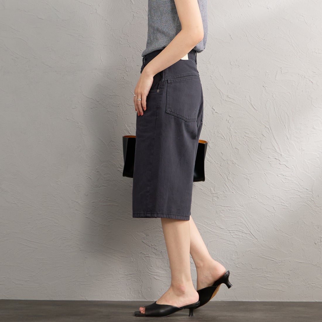 LEVI'S [リーバイス] スーパーバギージョーツ [005DT-00] 04 CHIPPED &&モデル身長：160cm 着用サイズ：25&&
