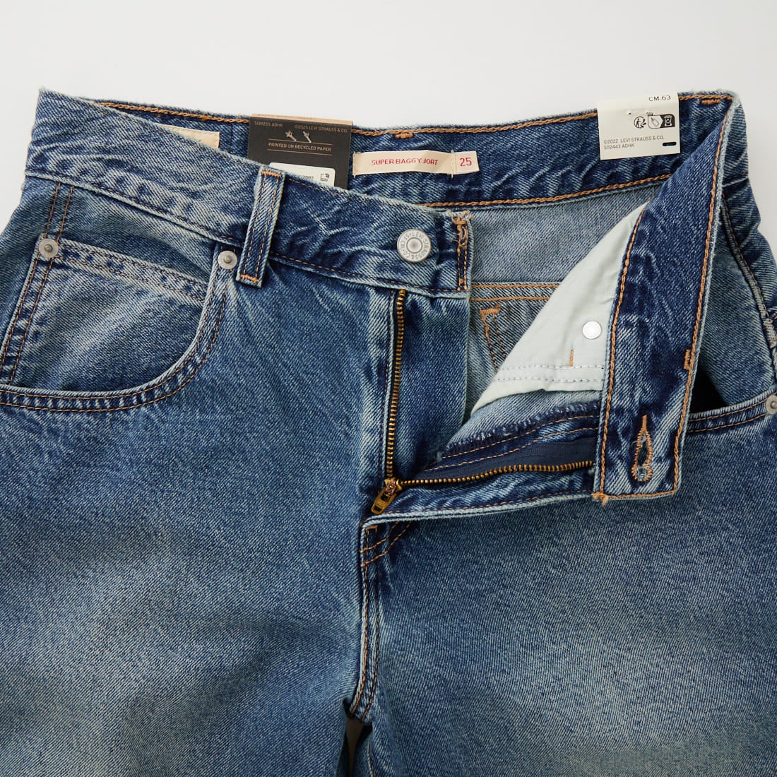 LEVI'S [リーバイス] スーパーバギージョーツ [005DT-00] 02 HAZY TI
