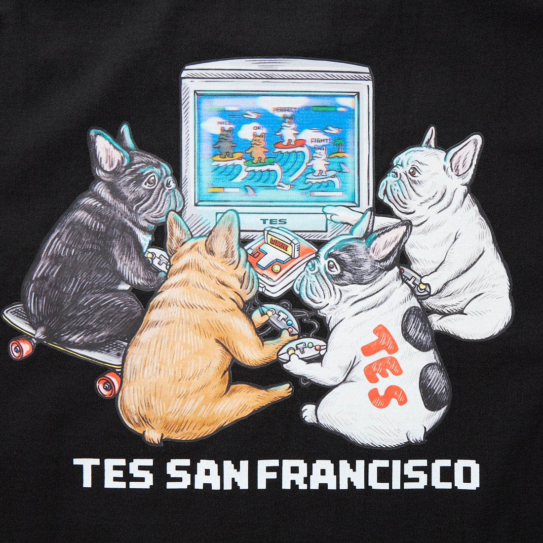 The Endless Summer [エンドレスサマー] SURF GAME ショートスリーブTシャツ [FH-26574351] 01 BLACK
