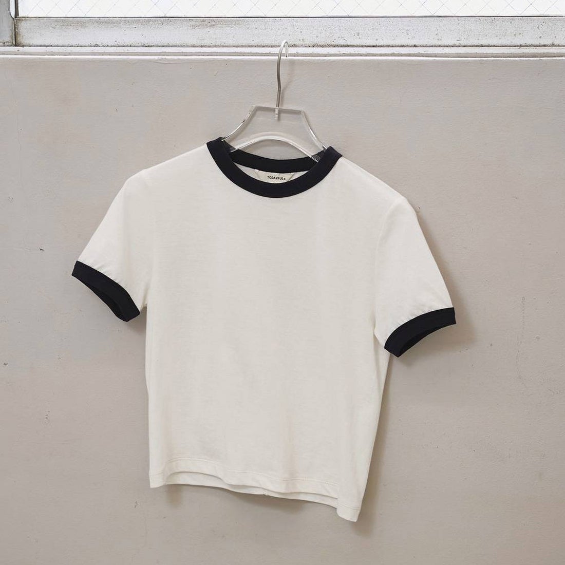 TODAYFUL [トゥデイフル] コンパクトリンガーTシャツ [12610610] ECRU