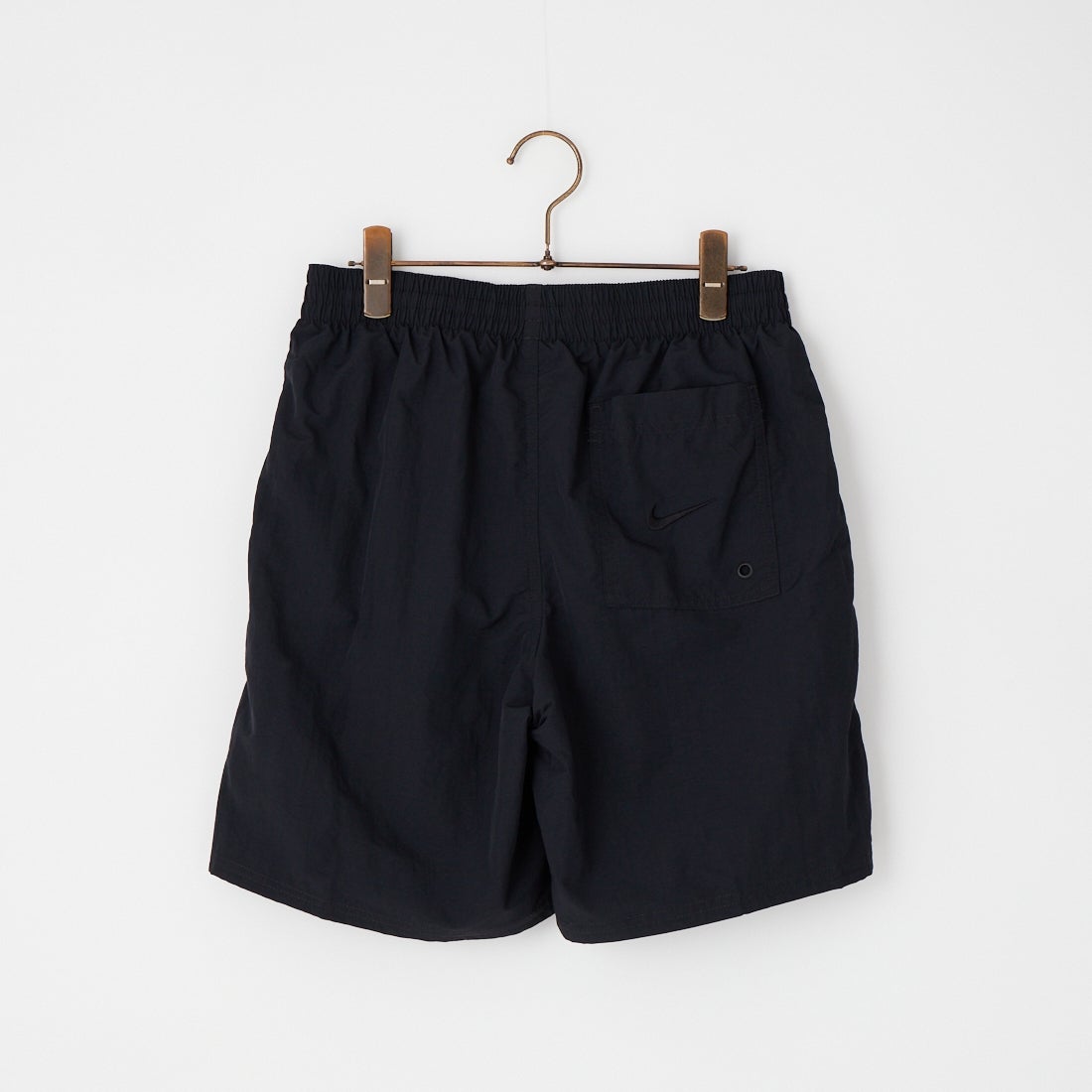 NIKE SWIM [ナイキスイム] AF1パッチリサイクルナイロンショーツ [NESSF509] N001 ﾌﾞﾗｯｸ