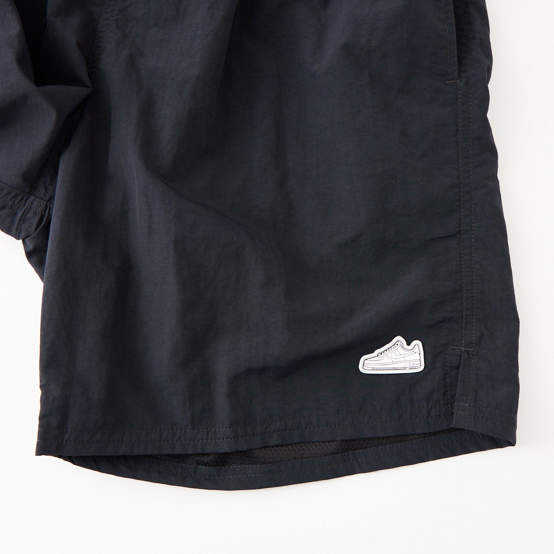 NIKE SWIM [ナイキスイム] AF1パッチリサイクルナイロンショーツ [NESSF509] N001 ﾌﾞﾗｯｸ