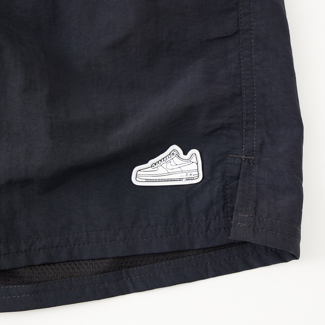 NIKE SWIM [ナイキスイム] AF1パッチリサイクルナイロンショーツ [NESSF509] N001 ﾌﾞﾗｯｸ