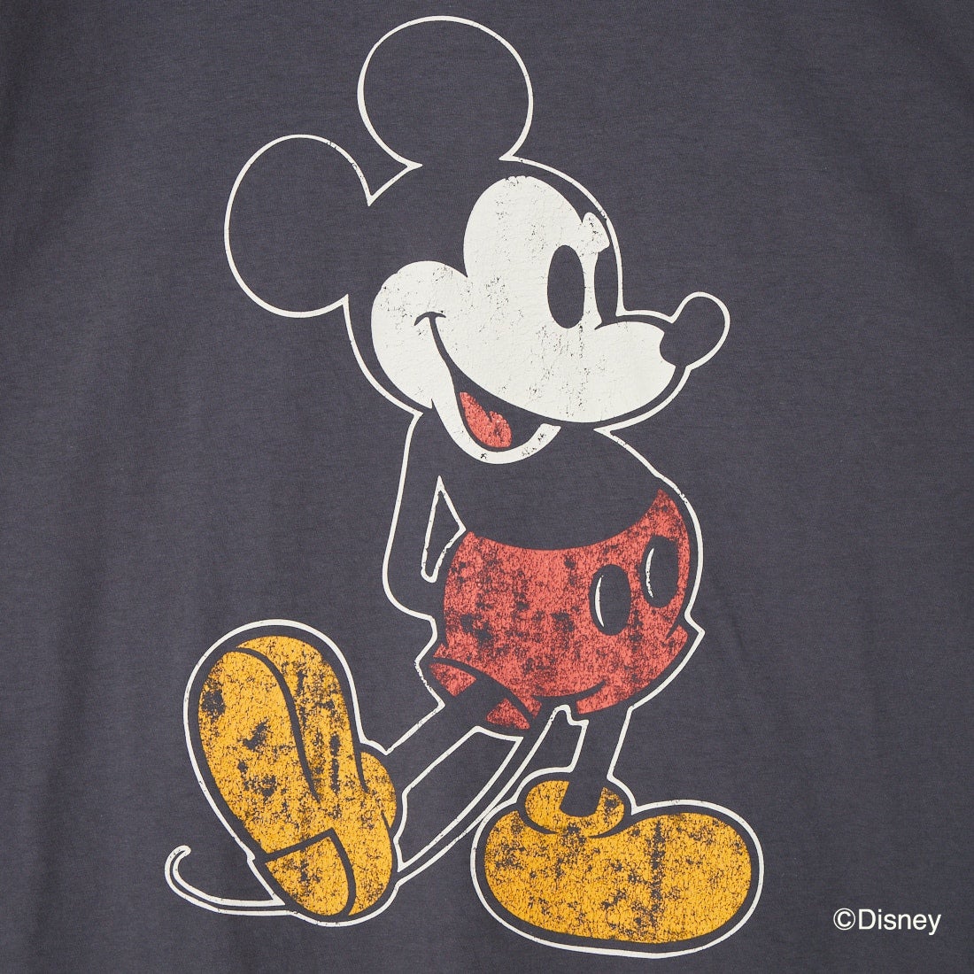 Oblada [オブラダ] MICKEY MOUSE / ショートスリーブTシャツ [M2610CU28] F.BLACK
