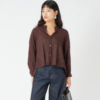 ﾌﾞﾗｳﾝ&&モデル身長：162cm 着用サイズ：F&&