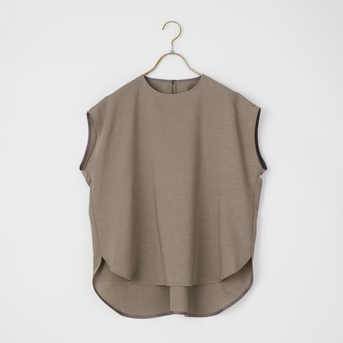 Jeans Factory Clothes [ジーンズファクトリークローズ] リネンライクポプリンプルオーバー [21268059] 002 ｸﾞﾚｰ