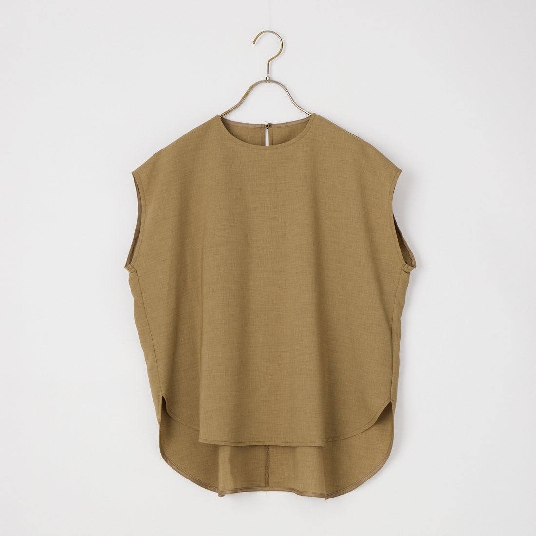 Jeans Factory Clothes [ジーンズファクトリークローズ] リネンライクポプリンプルオーバー [21268059] 033 ﾍﾞｰｼﾞｭ