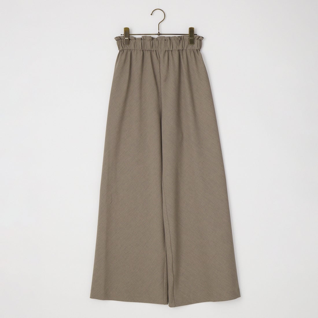Jeans Factory Clothes [ジーンズファクトリークローズ] リネンライクポプリンバイアスパンツ [21268060] 002 ｸﾞﾚｰ