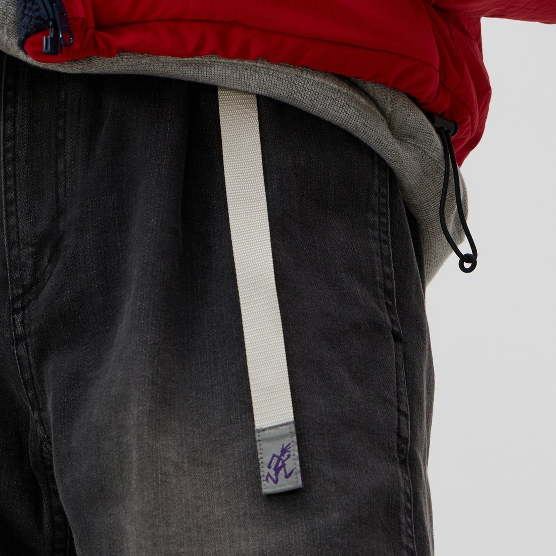 Gramicci [グラミチ] 別注 ストレッチデニム エブリデイパンツ [DENIM-EVERYDAY-JF] BLACK USED