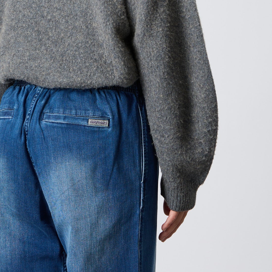 GRAMiCCi [グラミチ] 別注 ストレッチデニム エブリデイパンツ [DENIM-EVERYDAY-JF] DARK USED