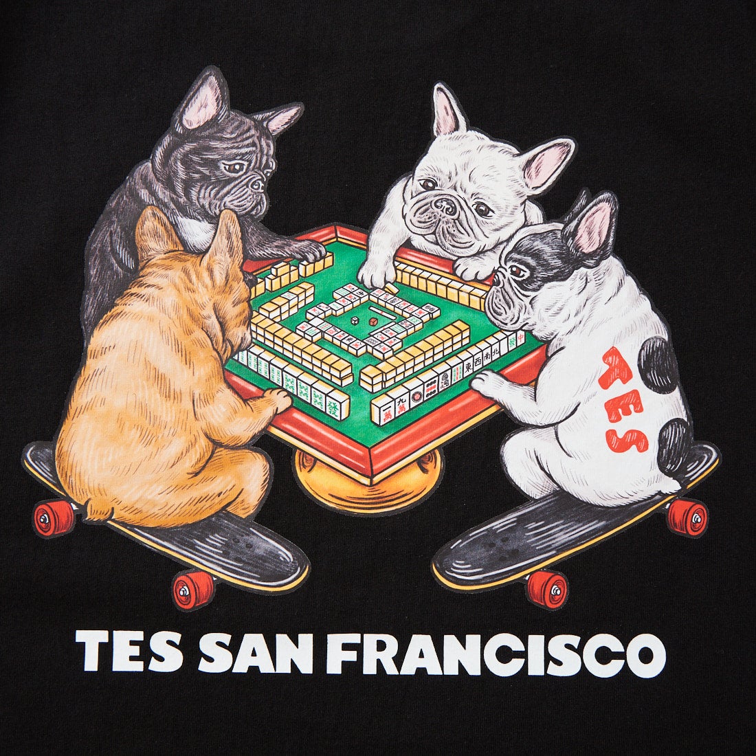 The Endless Summer [エンドレスサマー] YAKUMAN ショートスリーブTシャツ [FH-26574344] 01 BLACK