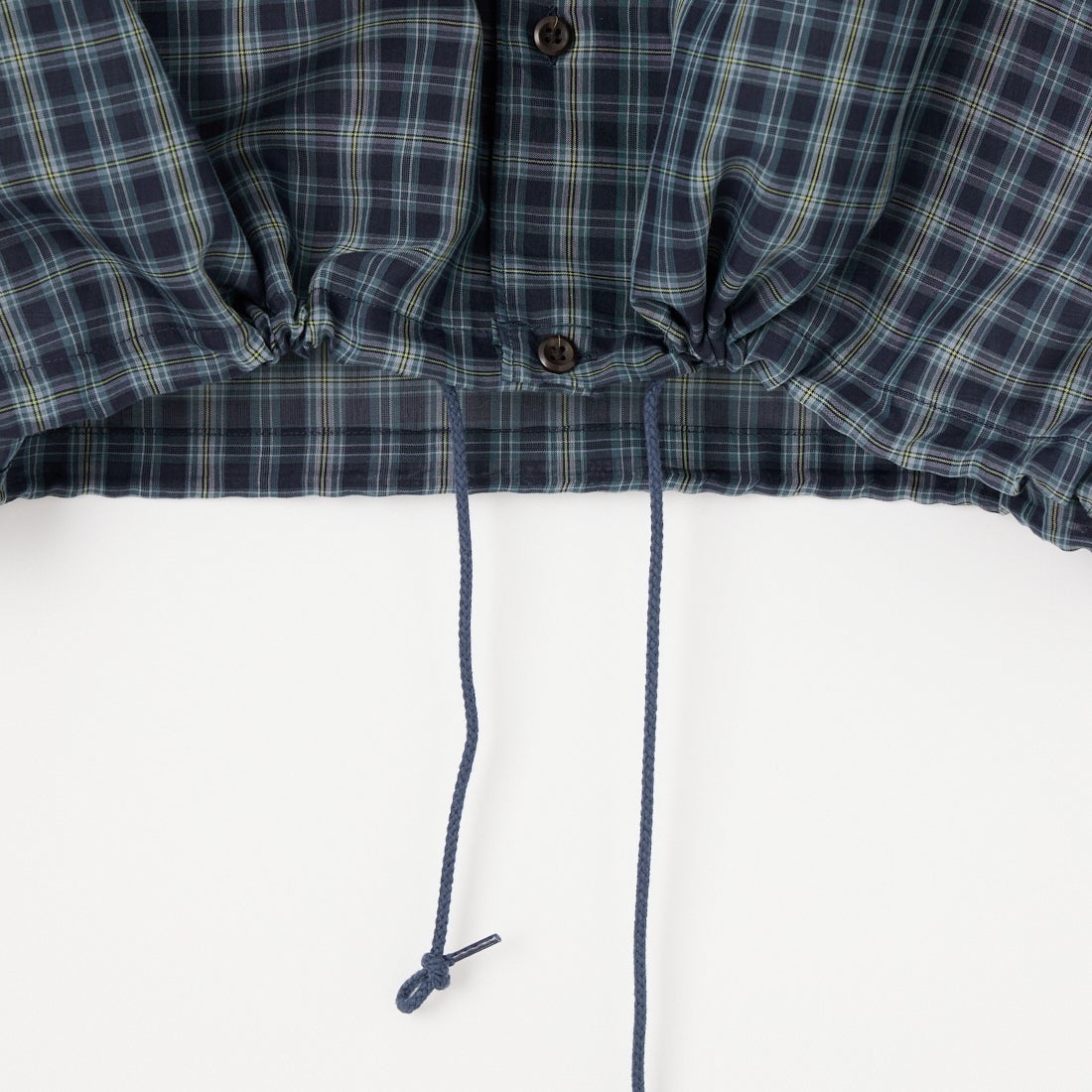 MANUAL ALPHABET [マニュアルアルファベット] T/Cローン チェックワイドショートスリーブシャツ [MA-S-849] NAVY
