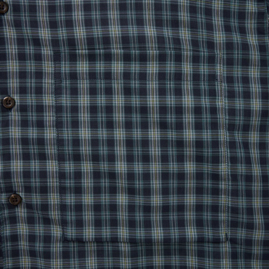 MANUAL ALPHABET [マニュアルアルファベット] T/Cローン チェックワイドショートスリーブシャツ [MA-S-849] NAVY