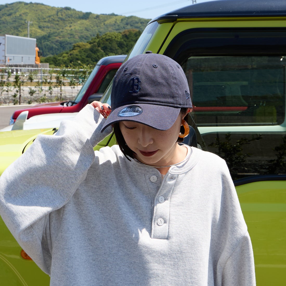 NEW ERA [ニューエラ] 別注 9TWENTY ベースボールキャップ ボストン・レッドソックス [15398389-JF] NAVY
