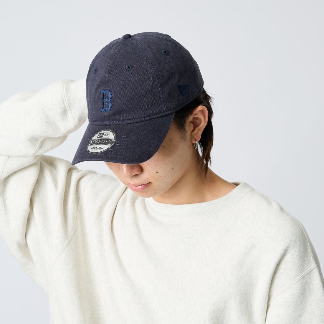 NEW ERA [ニューエラ] 別注 9TWENTY ベースボールキャップ ボストン・レッドソックス [15398389-JF] NAVY
